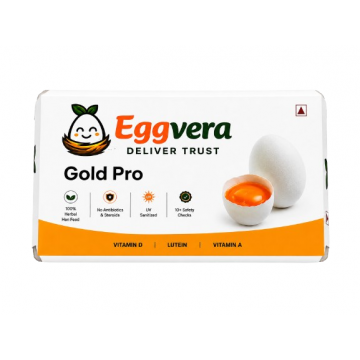 Eggvera White Gold Pro 6pc